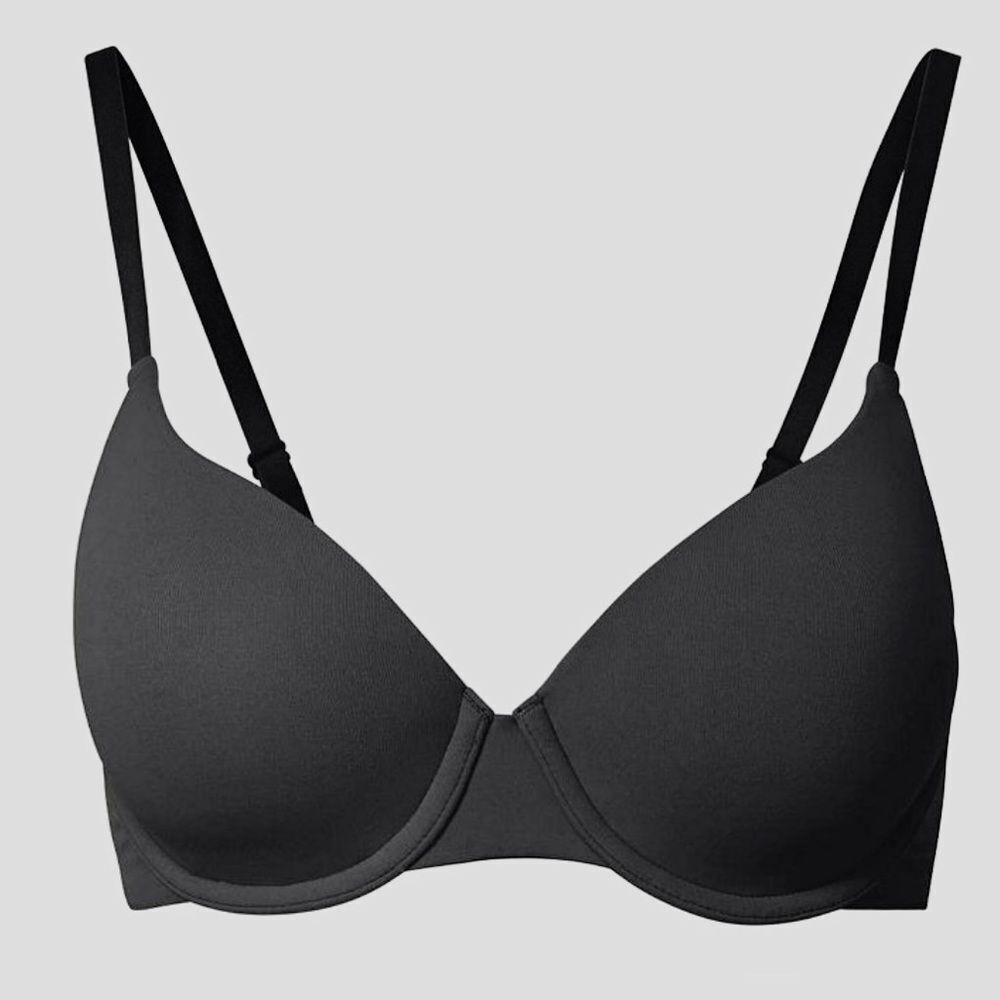 Nueskin Plus Size Janelle‎ Contour Demi Bra BROWN Size 36DD NWT in packaging